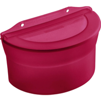 Saleiro Plástico Grande Vermelho Sanremo