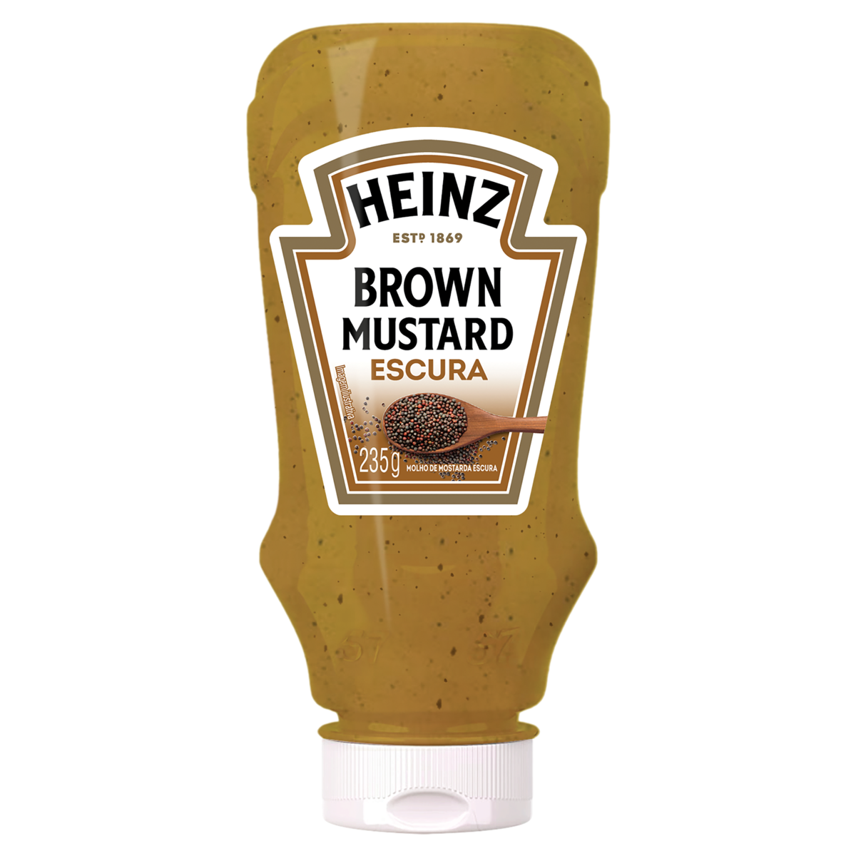 Mostarda Escura Heinz Squeeze 235g