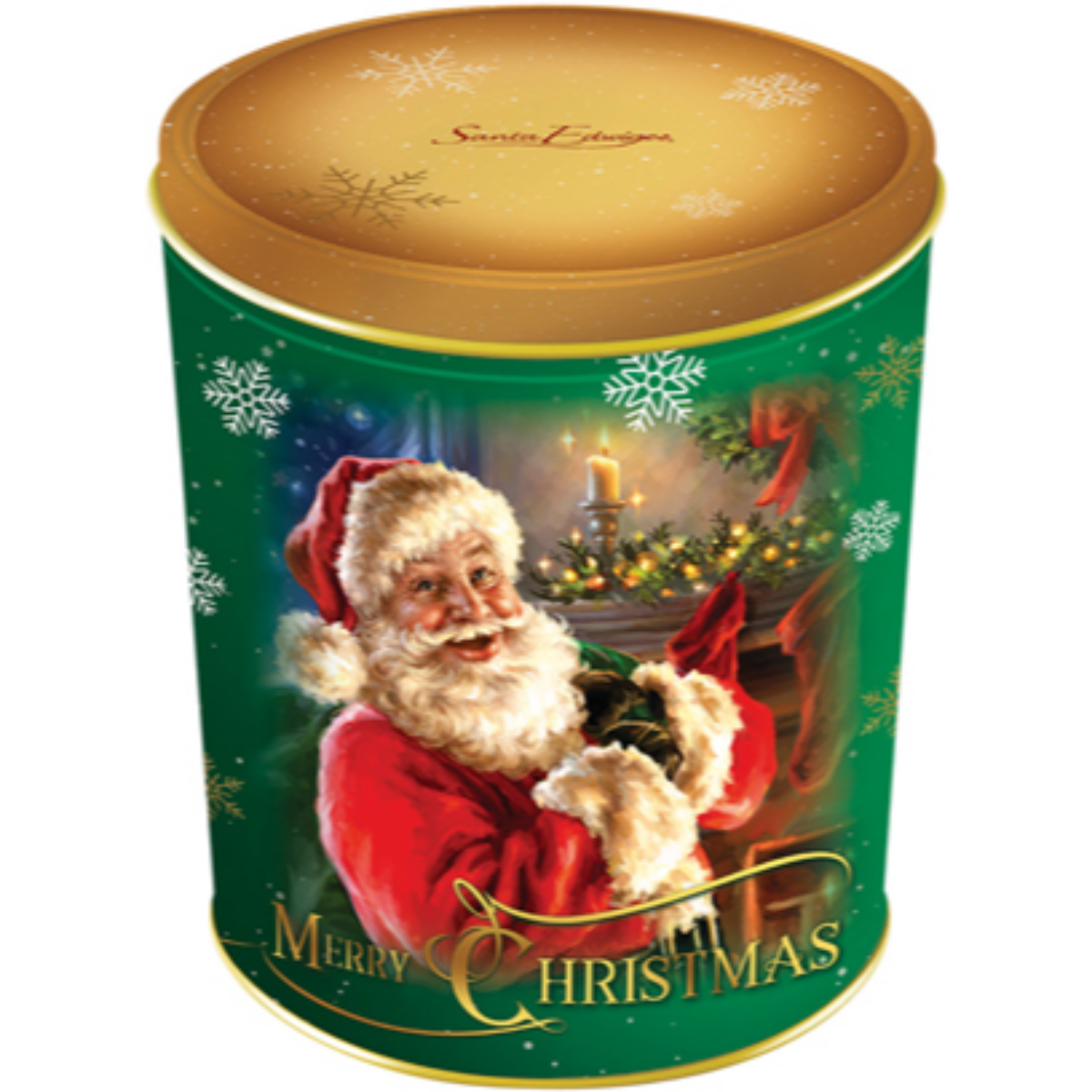 Biscoitos Amanteigados Natal Santa Edwiges Lata 100g