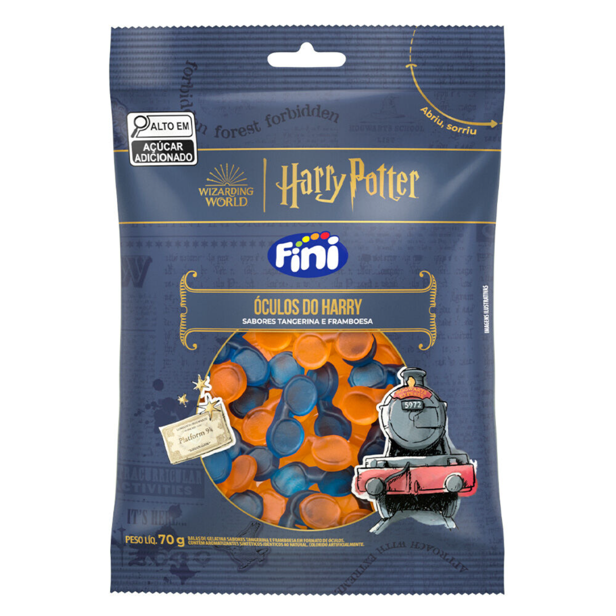 Bala Fini Óculos do Harry 70g