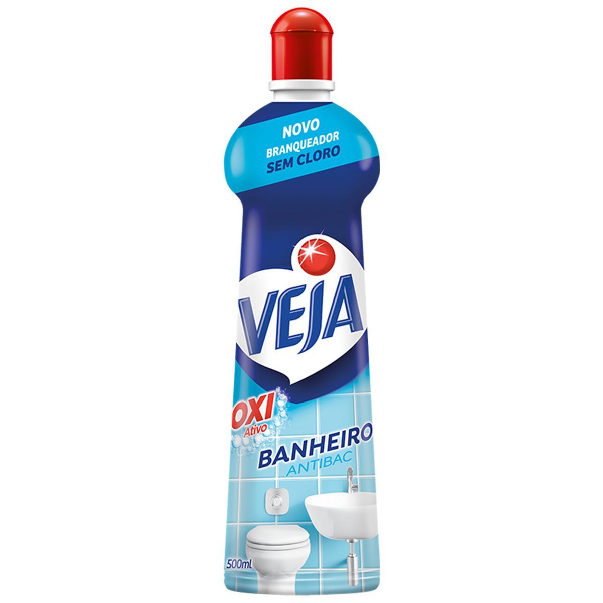 Branqueador Banheiro Veja Antibac Squeeze 500ml