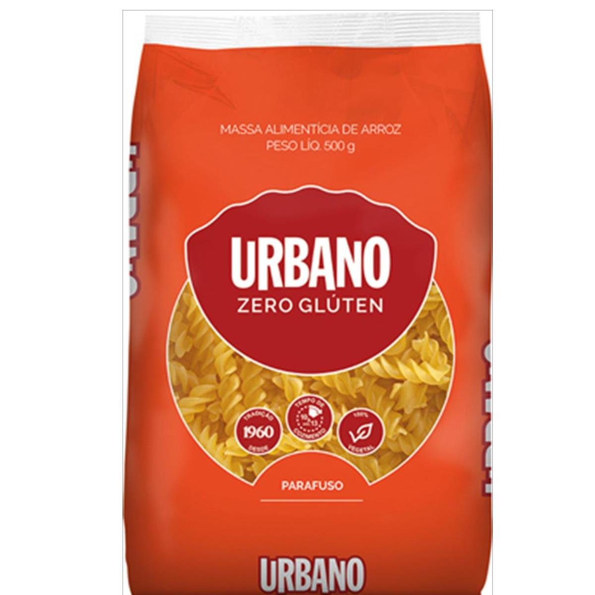 Macarrão Arroz URBANO Parafuso Pacote 500g