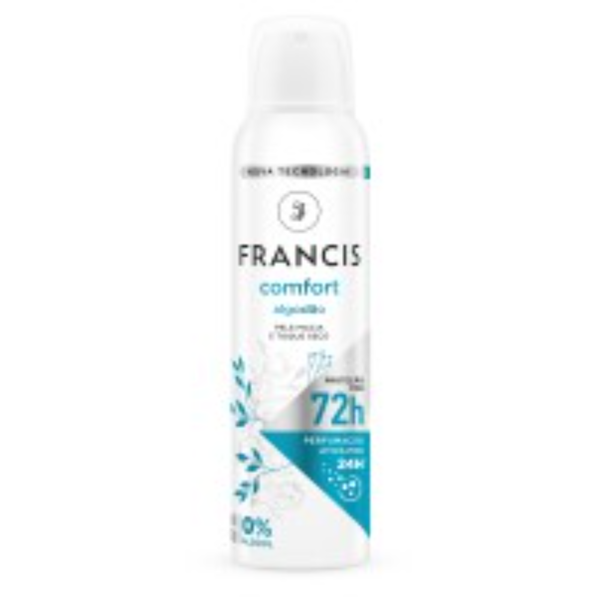 Desodorante Aerossol Comfort Algodão Francis 150ml Spray