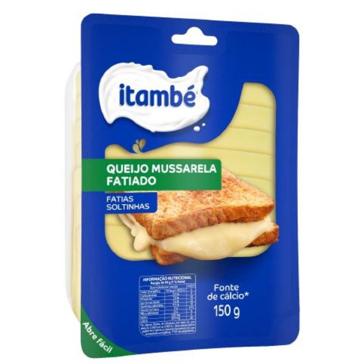 Queijo Mussarela Fatiado Itambé 150g