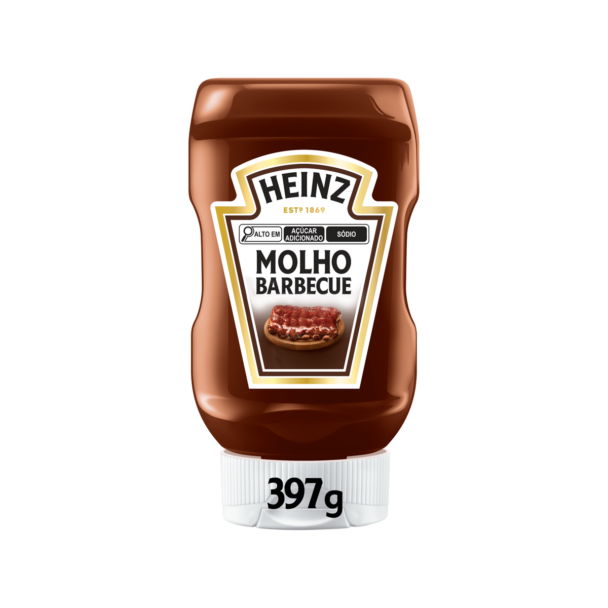 Molho Barbecue Original Heinz Squeeze 397g