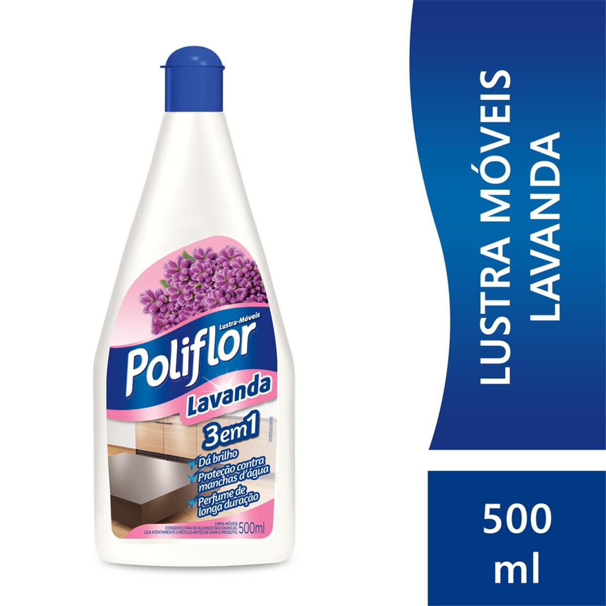 Lustra-Móveis Lavanda Poliflor Squeeze 500ml