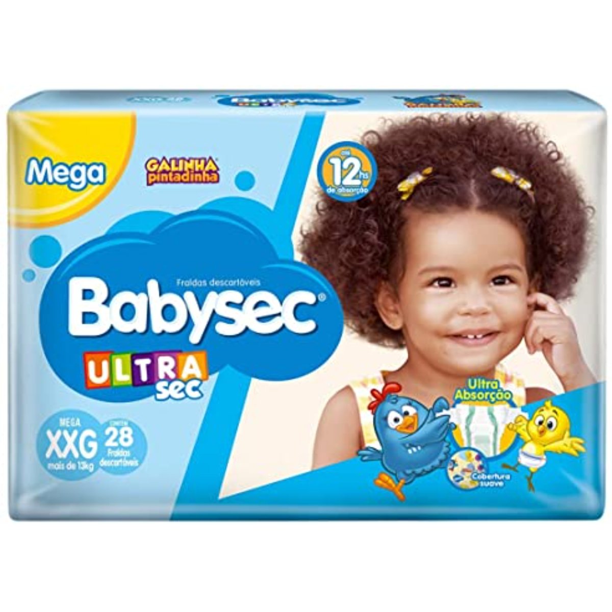 Fralda Infantil Babysec Ultra Mega XXG C/28