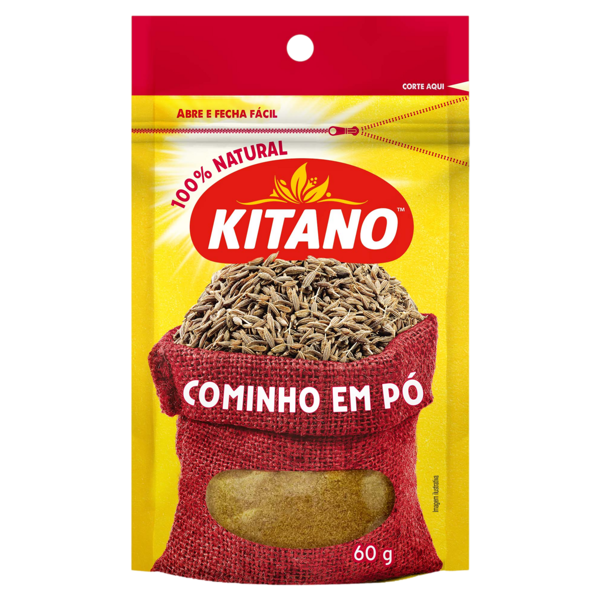 Cominho em Pó KITANO Pacote 60g
