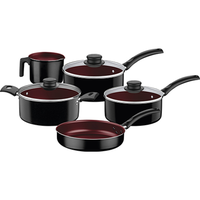 Panela Frigideira Avulso Alumíninio Preto e Vermelho