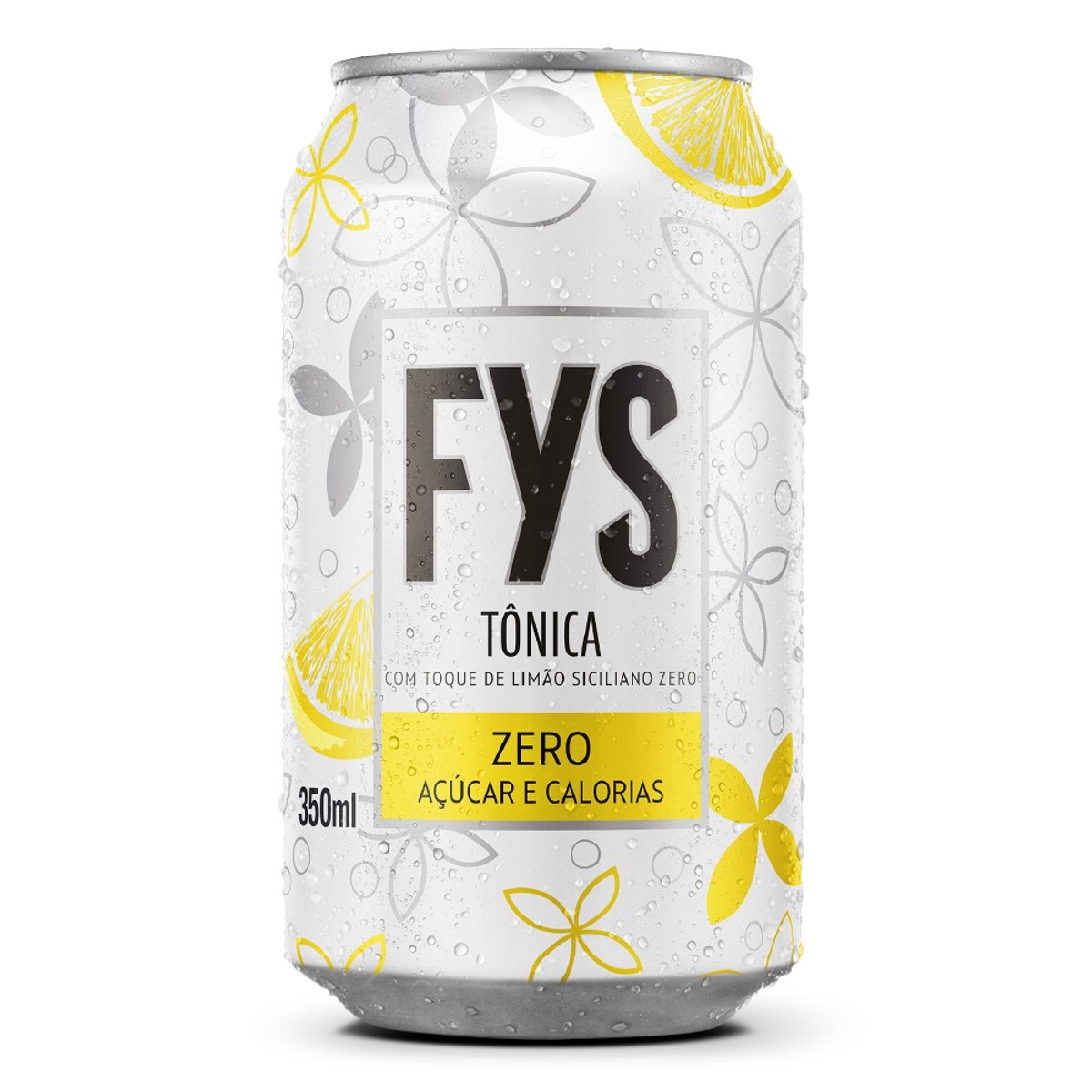 Água Tônica Zero Açúcar FYs Lata 350ml