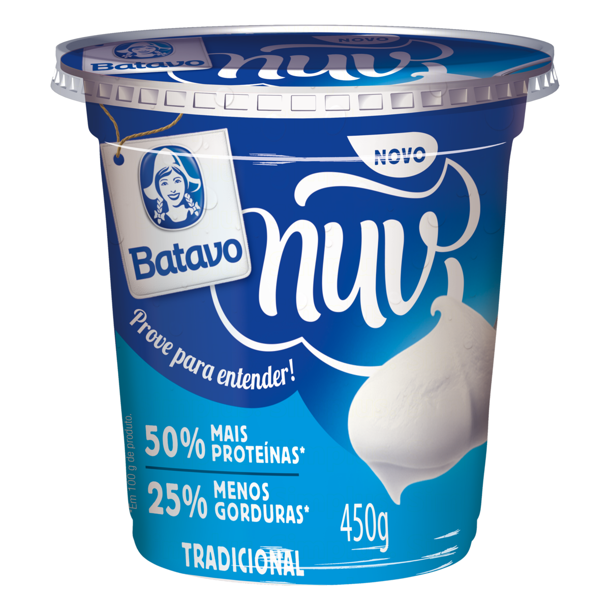 Creme Quark Tradicional Batavo Nuv Pote 450g