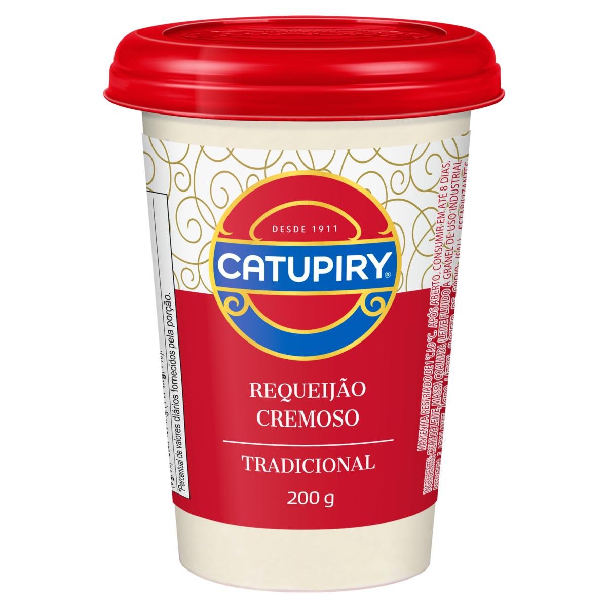 Requeijão Cremoso Tradicional Catupiry Copo 200g