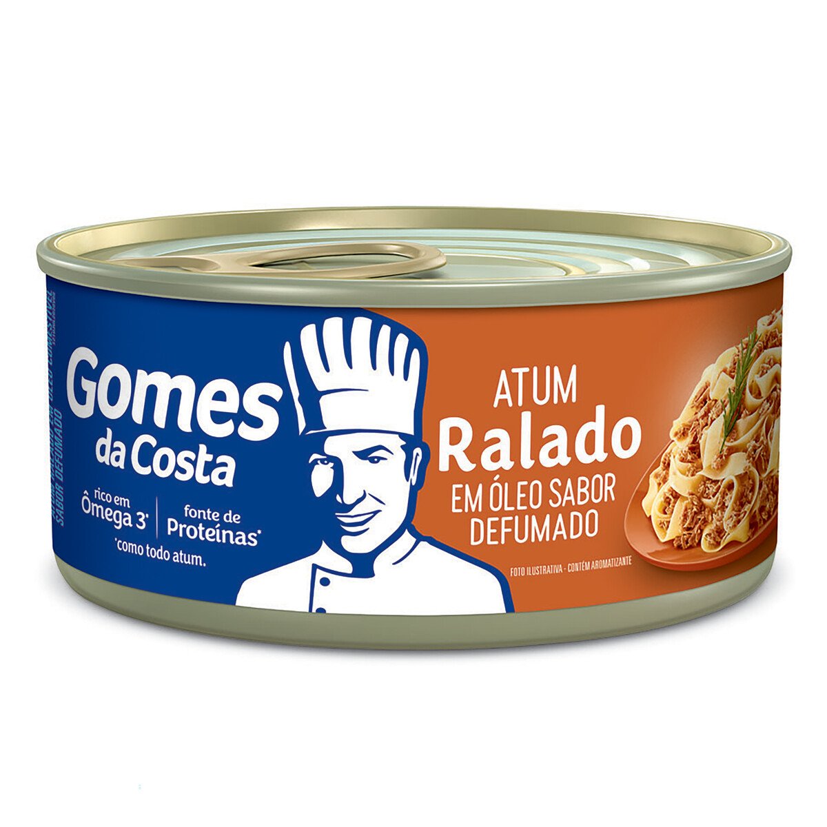 Atum Ralado Em Óleo Defumado GOMES DA COSTA Lata 170g
