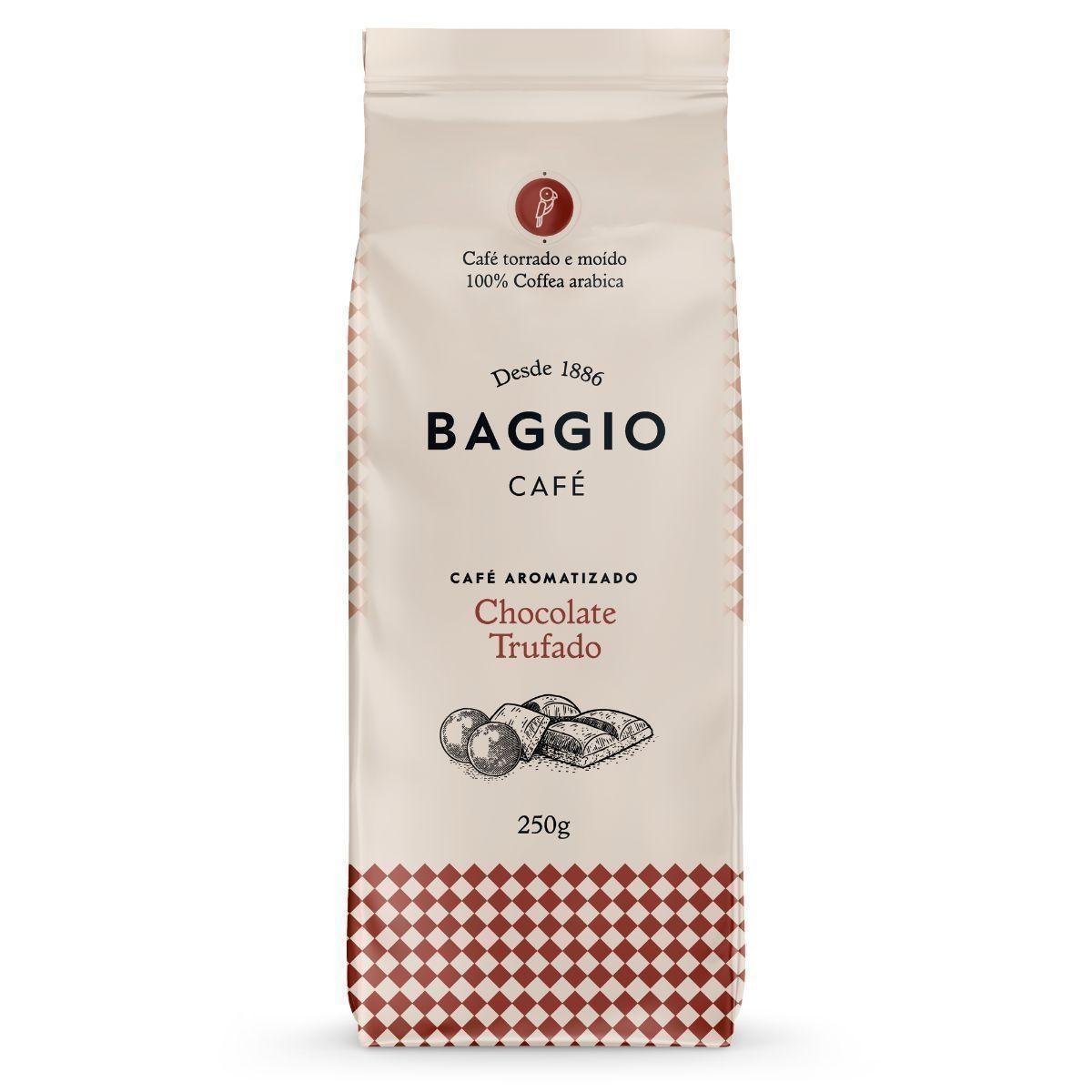 Café Torrado e Moído Chocolate Trufado Baggio Pacote 250g