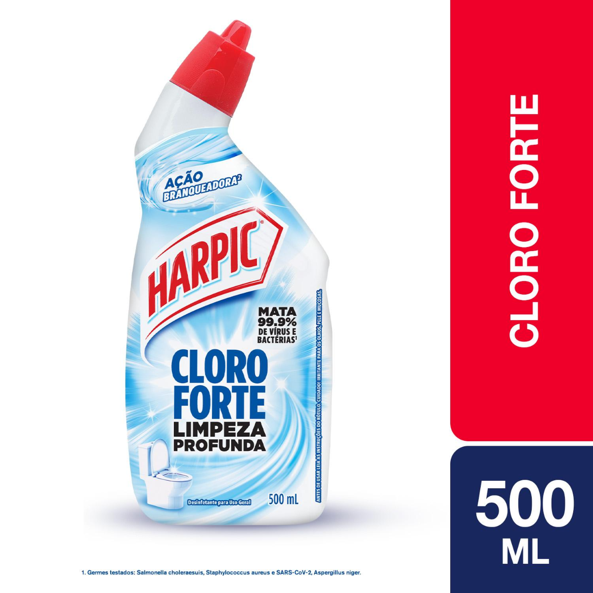 Desinfetante Uso Geral Harpic Cloro Forte Squeeze 500ml