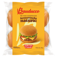 Pão para Hambúrguer Bauducco Pacote 200g