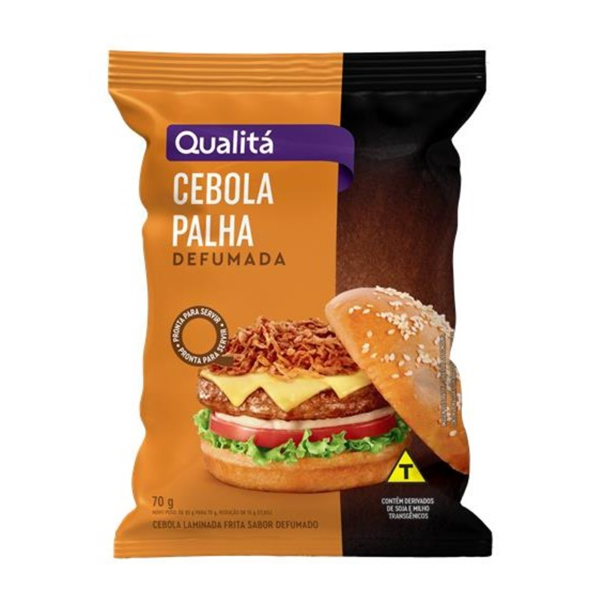 Cebola Palha Defumada Qualitá Pacote 70g