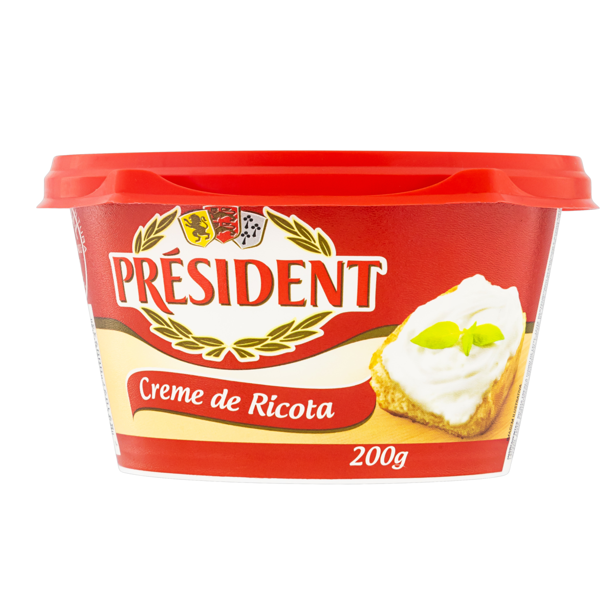 Creme de Queijo Ricota Président Pote 200g