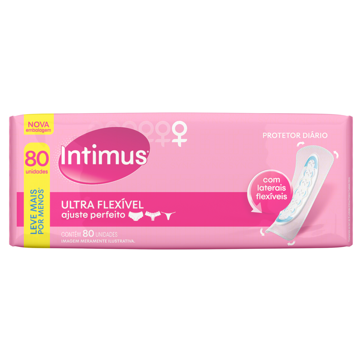 Protetor Diário Intimus® Discreto Ultrafino - 60 Unidades