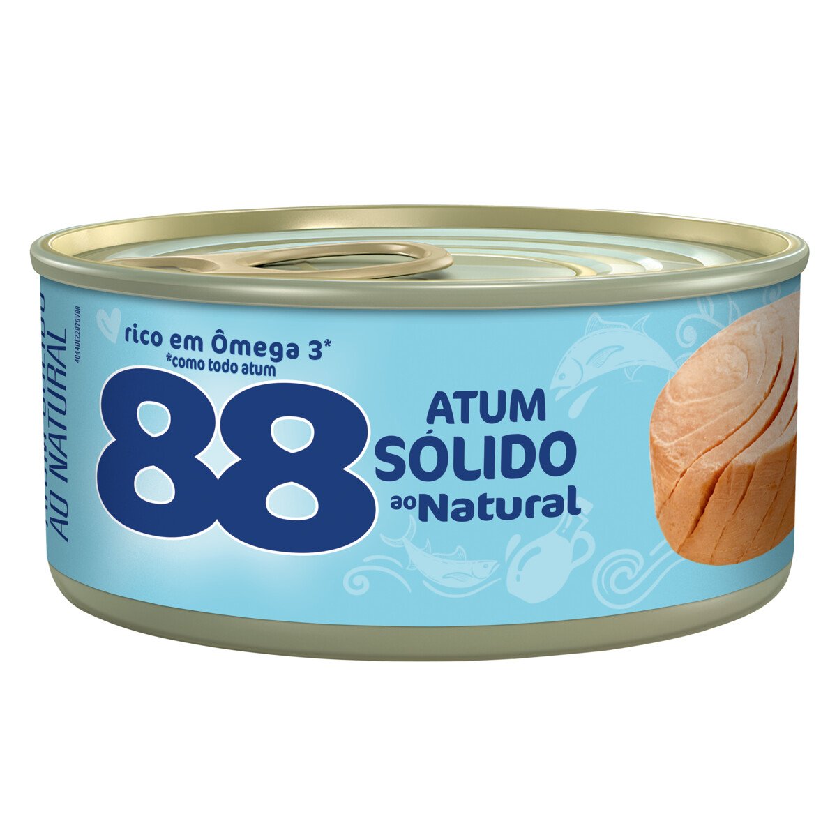 Atum Sólido ao Natural 88 Lata 98g