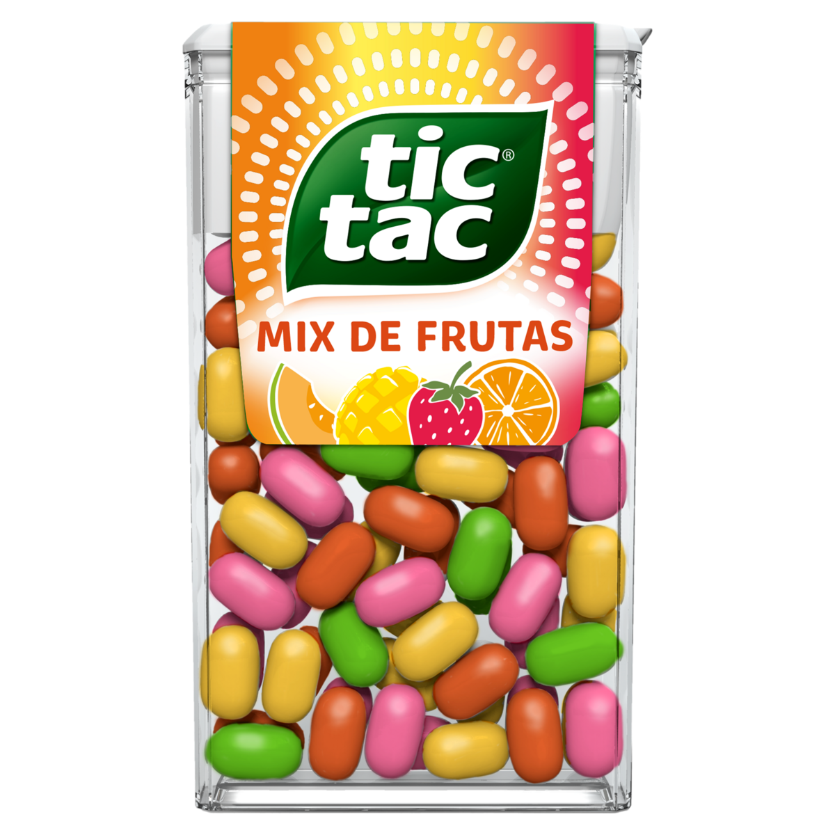 Pastilha Mix de Frutas Tic Tac Caixa 49,8g