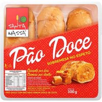 Pão Doce Bolinha Santa Massa 300g