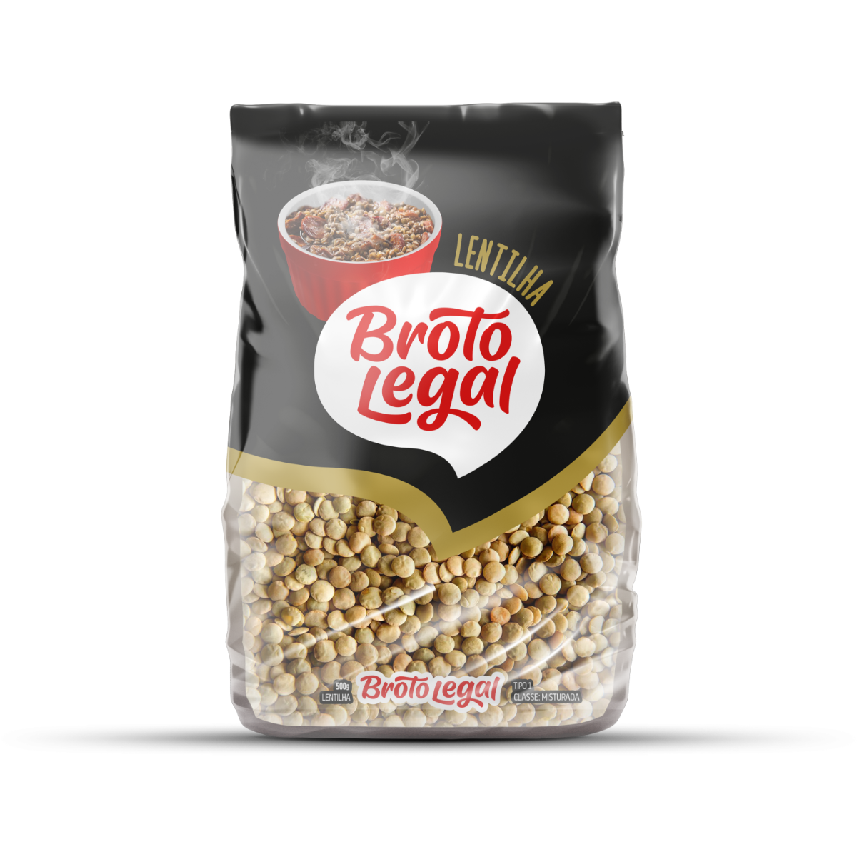 Lentilha BROTO LEGAL 500g
