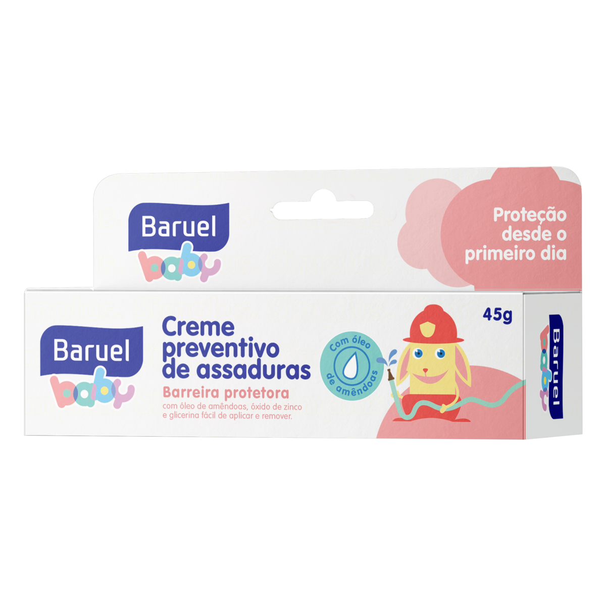 Creme Preventivo de Assaduras Bebê Baruel Baby Caixa 45g