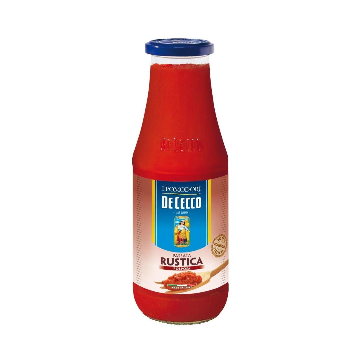 Passata Di Pomodoro Rustica DE CECCO Vidro 700g