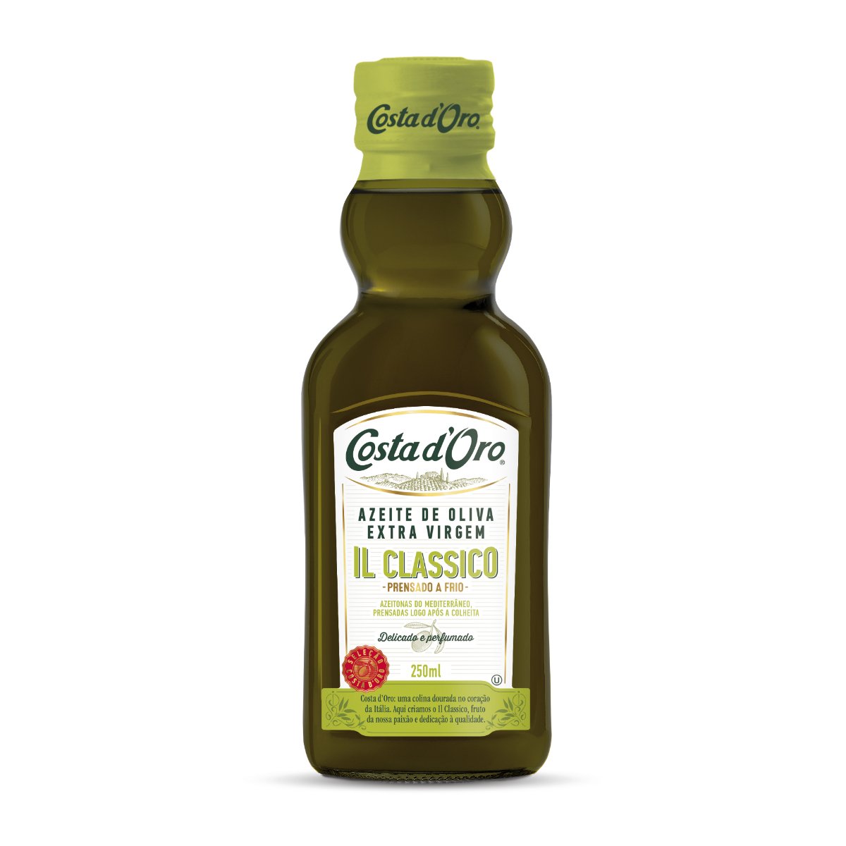 Azeite Italiano de Oliva Extra Virgem COSTA D'ORO Il Classico 250ml