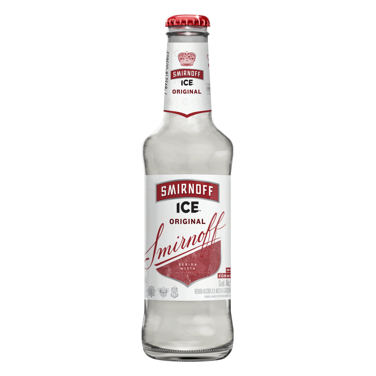 Bebida Mista Alcoólica Limão Clássico Smirnoff Ice Garrafa 275ml
