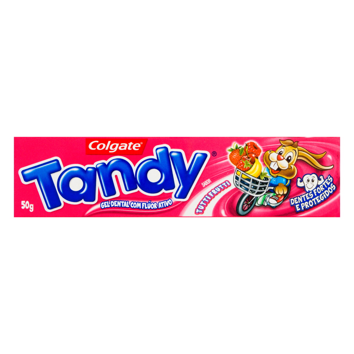 Gel Dental Infantil com Flúor Tutti Frutti Colgate Tandy Caixa 50g