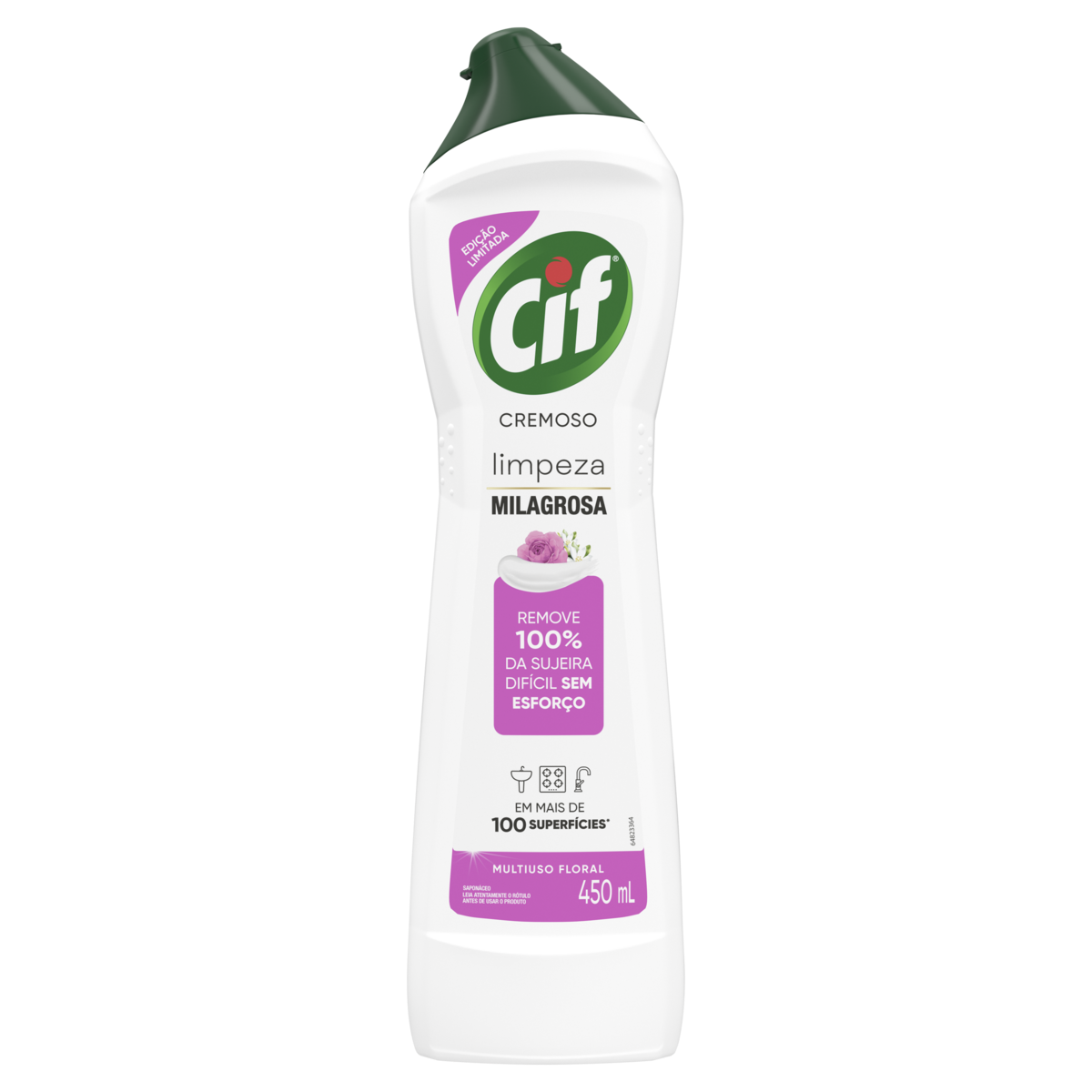 Cif Cremoso Multiuso Floral Squeeze 450ml