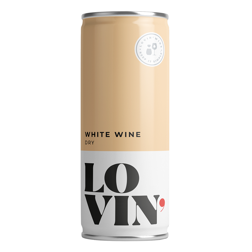 Vinho Branco Brasileiro Lovin White Dry 269ml