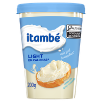 Requeijão Cremoso com Queijo Light Itambé Copo 200g