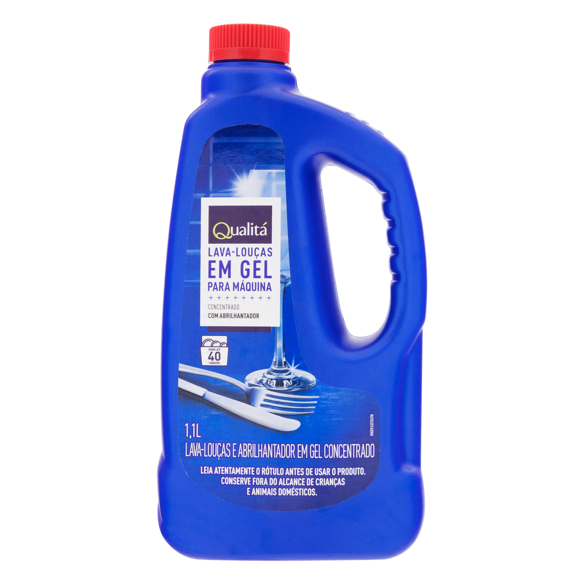Lava-Louças Gel para Máquina de Lavar Louças Qualitá Frasco 1,1l