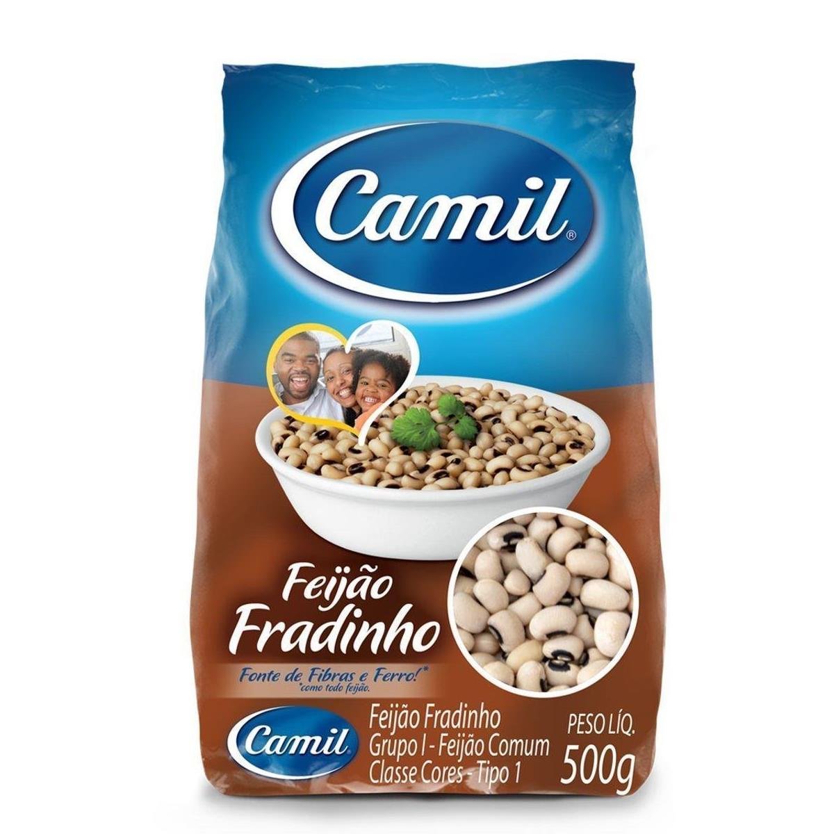 Feijão Fradinho CAMIL Pacote 500g