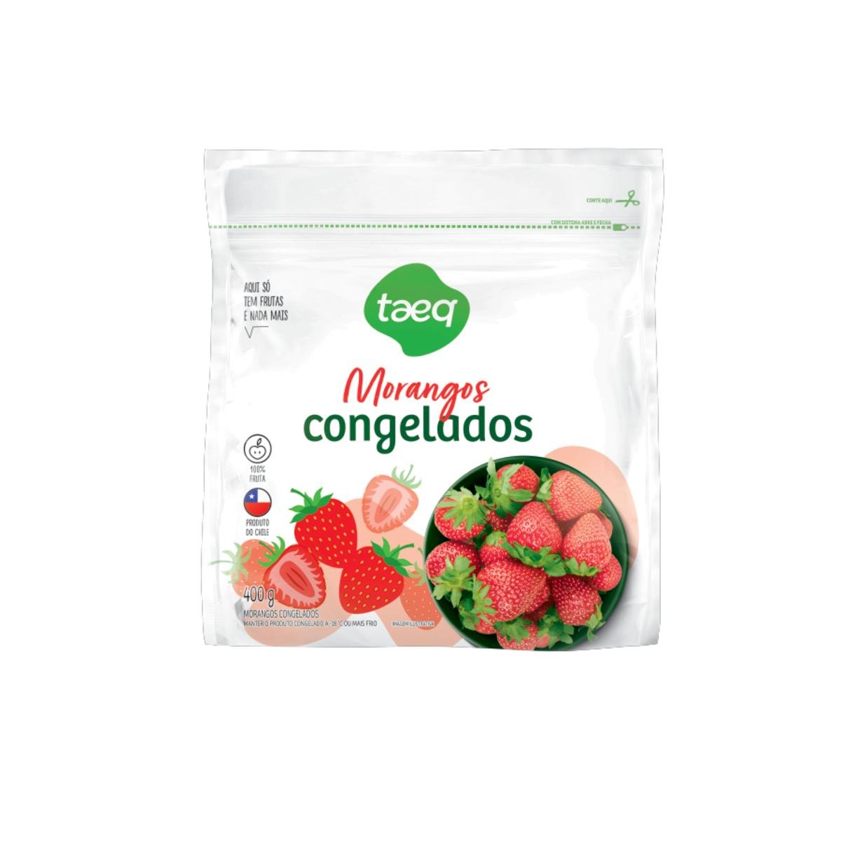 Morango Congelado Taeq 400g