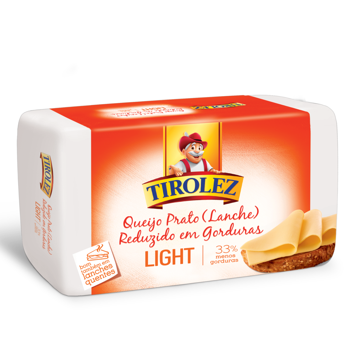 Queijo Prato Light Tirolez