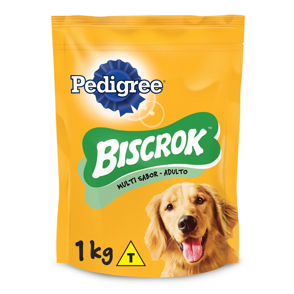Biscoito Pedigree Biscrok Para Cães Adultos Multi 1kg