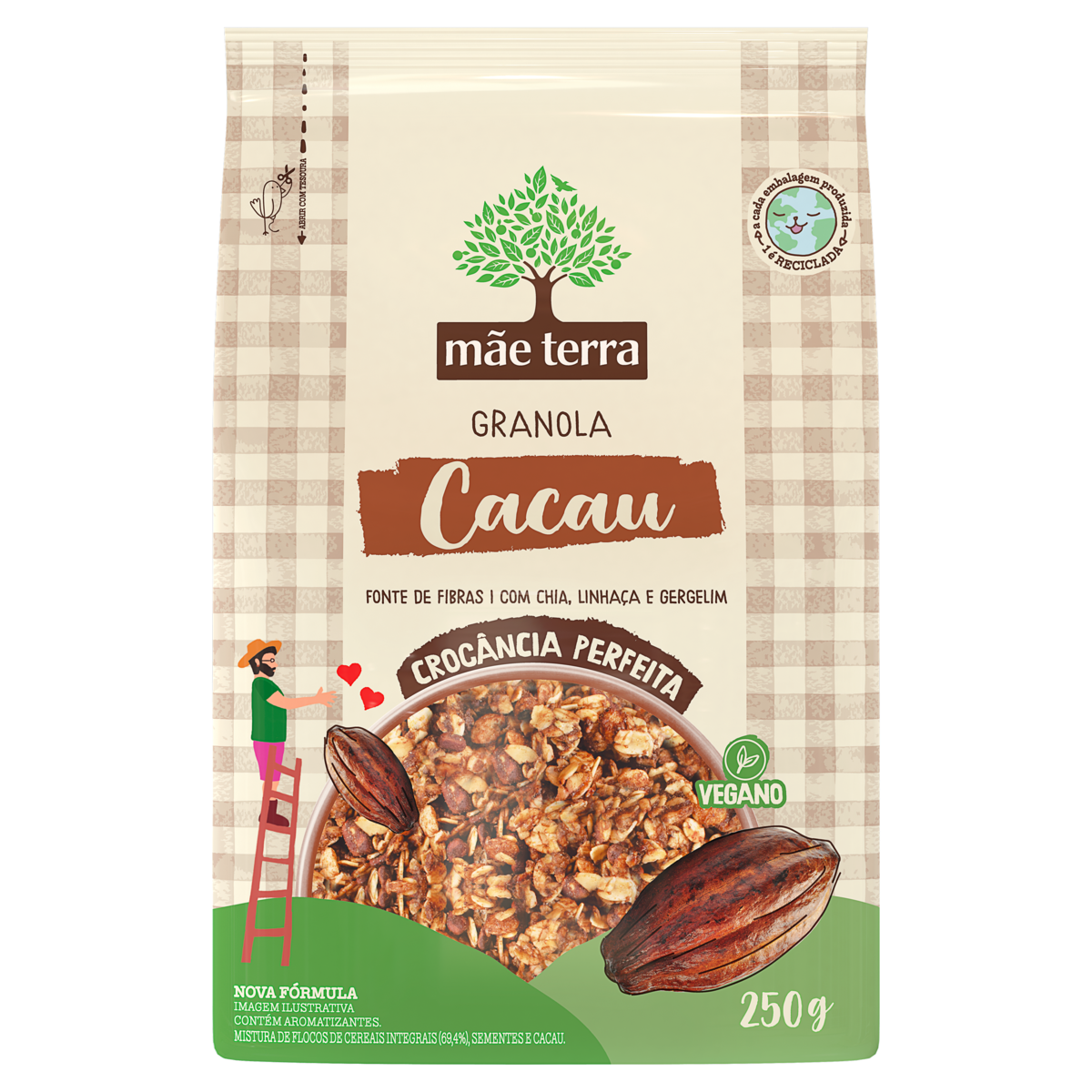 Granola Mãe Terra Cacau 250g