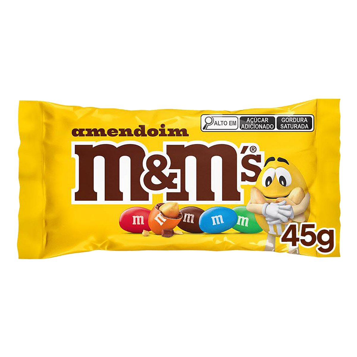 MeMS Chocolate ao Leite com Amendoim 45g