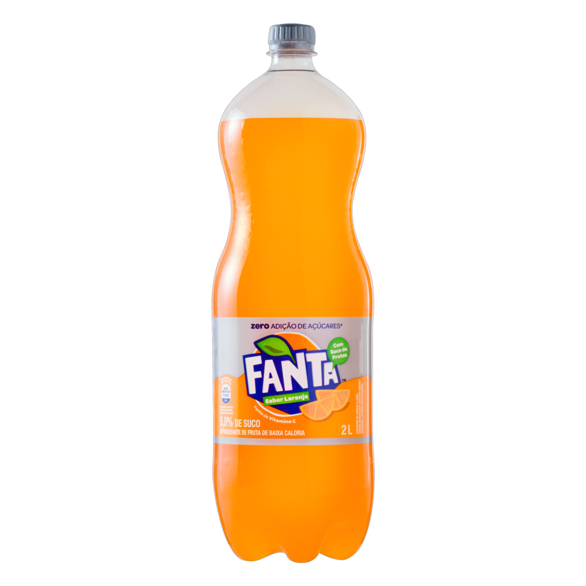 Refrigerante Fanta Sabor Laranja Zero PET 2L