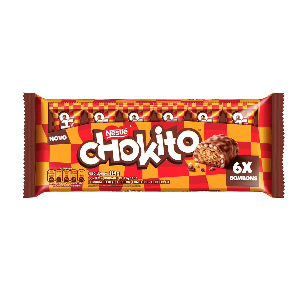 Chocolate CHOKITO Flowpack 114g