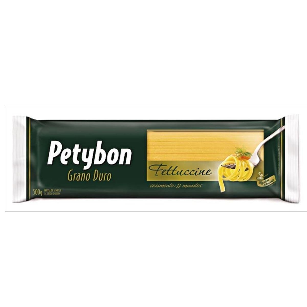 Macarrão Grano Duro Fettuccine PETYBON Pacote 500g