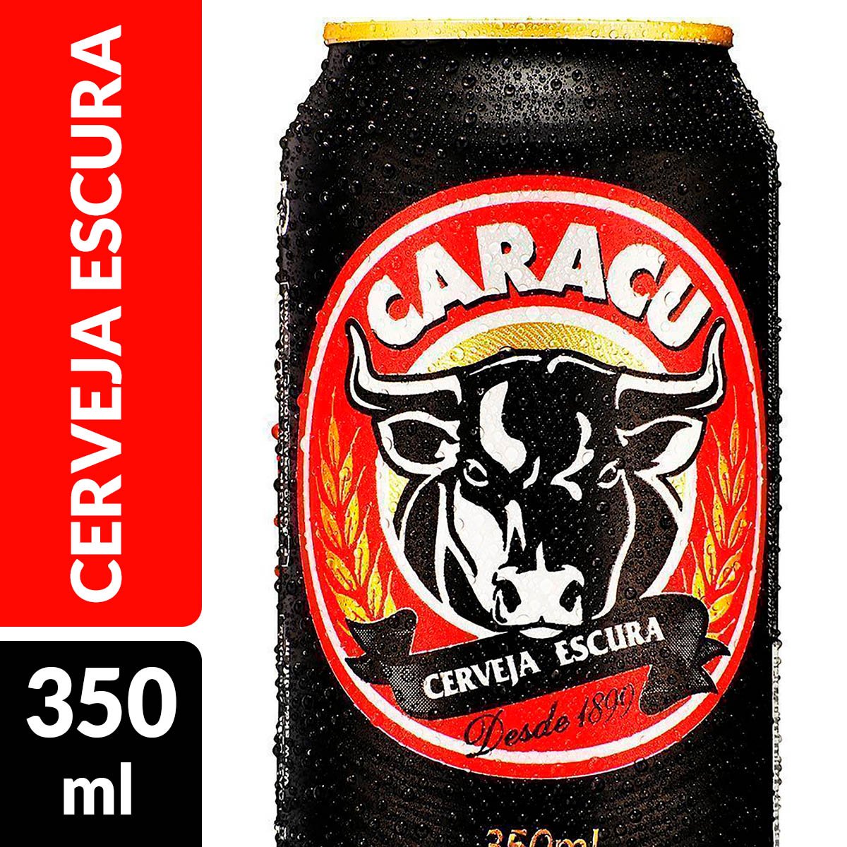 Cerveja Stout Caracu Lata 350ml