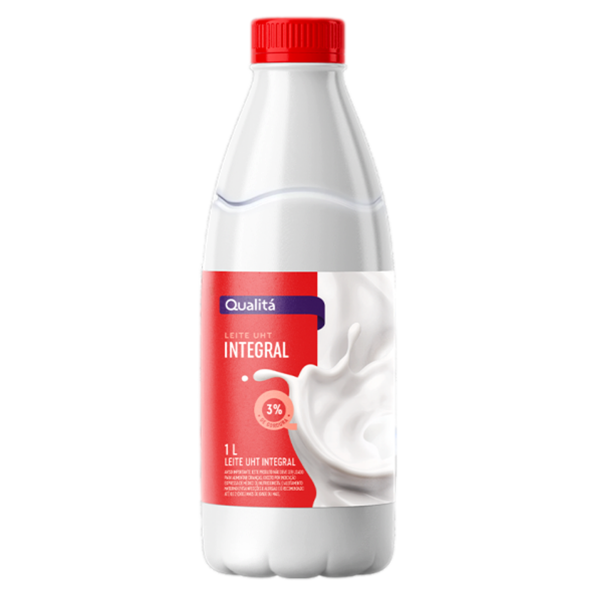 Leite UHT Integral Qualitá Garrafa 1l