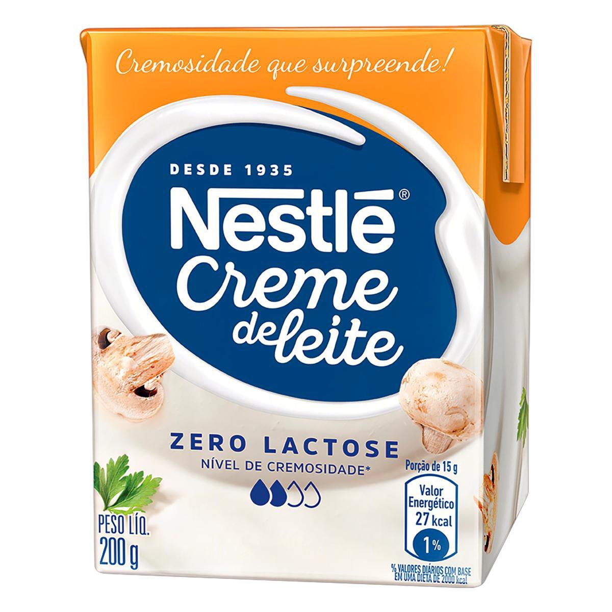 Creme de Leite NESTLÉ Zero Lactose 200g