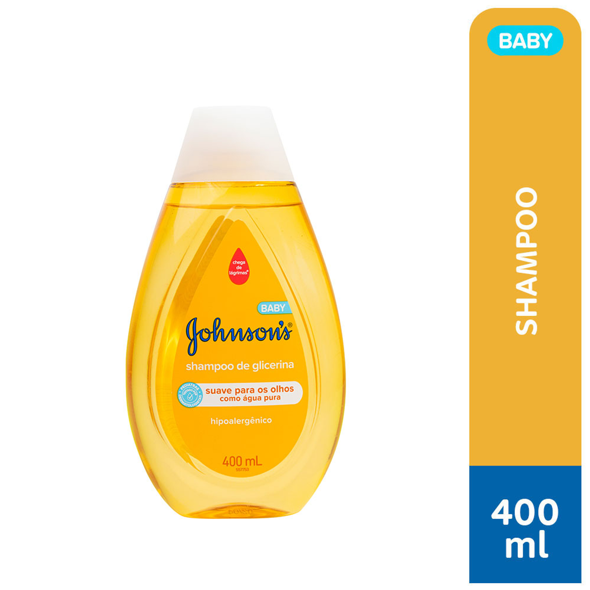 Shampoo de Glicerina Johnson's Baby Frasco 400ml