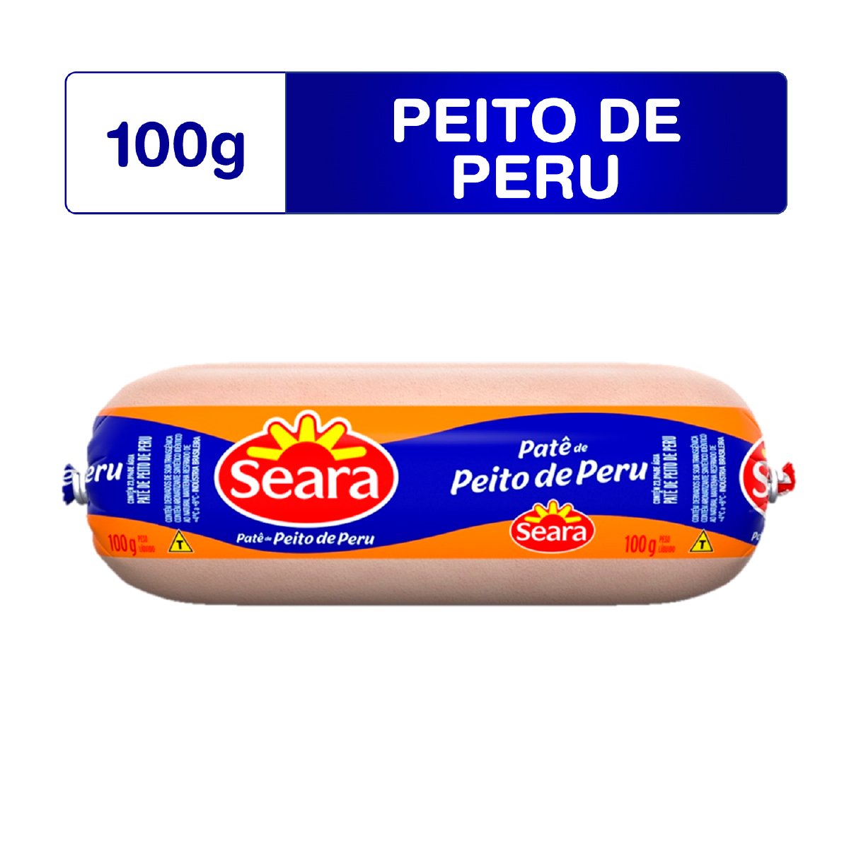 Patê De Peito De Peru Defumado SEARA Pacote 100g